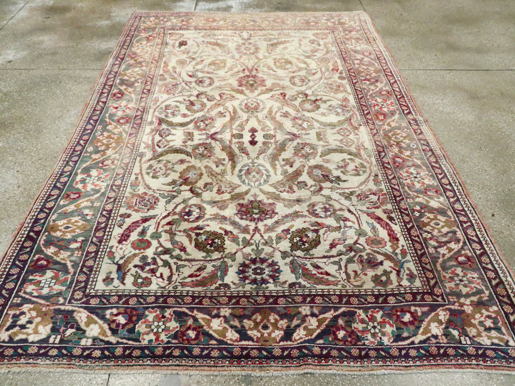Antique Turkish Oushak Rug, No.17286 - Galerie Shabab