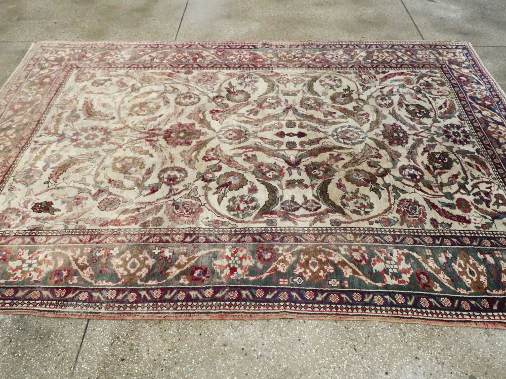 Antique Turkish Oushak Rug, No.17286 - Galerie Shabab
