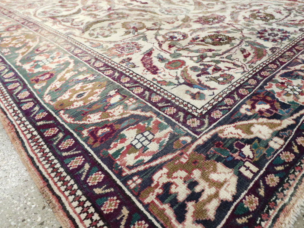 Antique Turkish Oushak Rug, No.17286 - Galerie Shabab