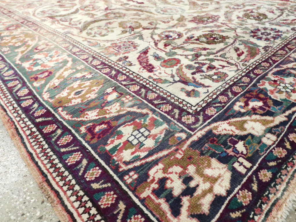 Antique Turkish Oushak Rug, No.17286 - Galerie Shabab