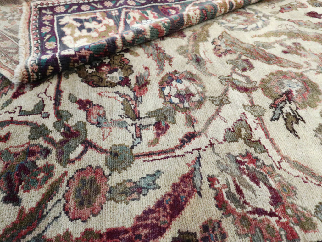 Antique Turkish Oushak Rug, No.17286 - Galerie Shabab