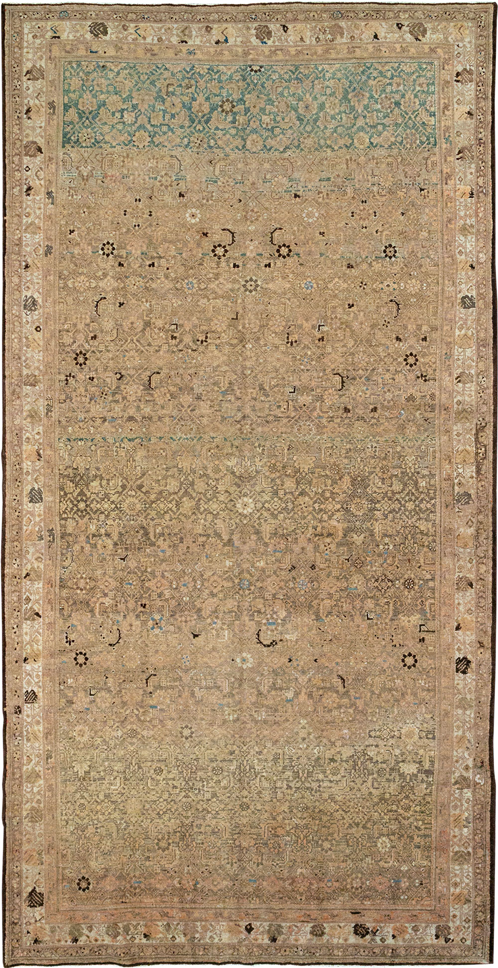 Vintage Persian Malayer Carpet, No.17317 - Galerie Shabab