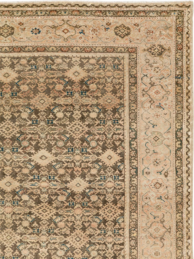 Antique Persian Malayer Gallery Carpet, No.17318 - Galerie Shabab