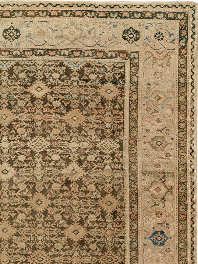 Antique Persian Malayer Gallery Carpet, No.17318 - Galerie Shabab