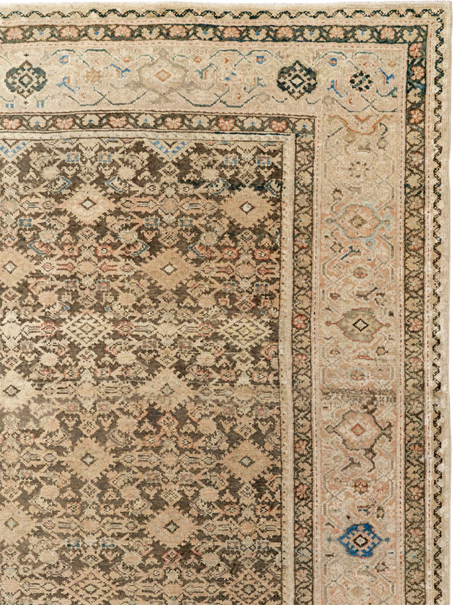 Antique Persian Malayer Gallery Carpet, No.17318 - Galerie Shabab