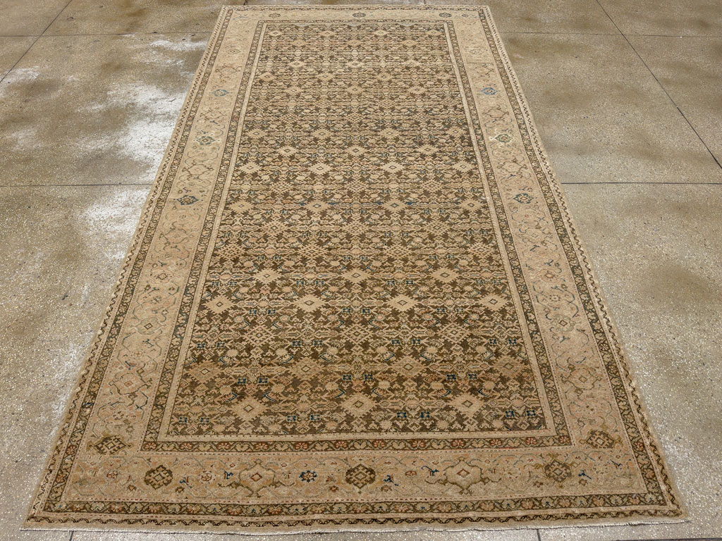 Antique Persian Malayer Gallery Carpet, No.17318 - Galerie Shabab