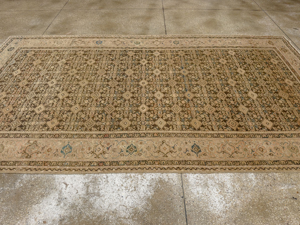 Antique Persian Malayer Gallery Carpet, No.17318 - Galerie Shabab