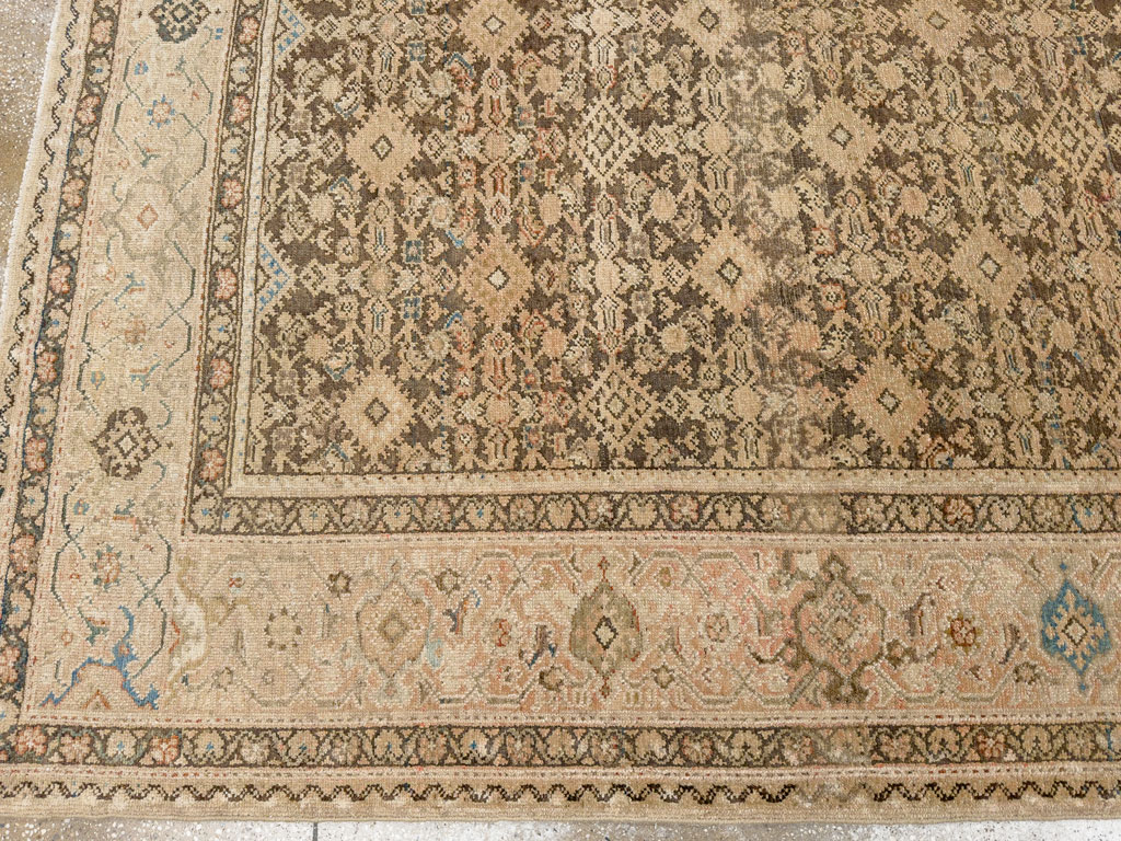 Antique Persian Malayer Gallery Carpet, No.17318 - Galerie Shabab