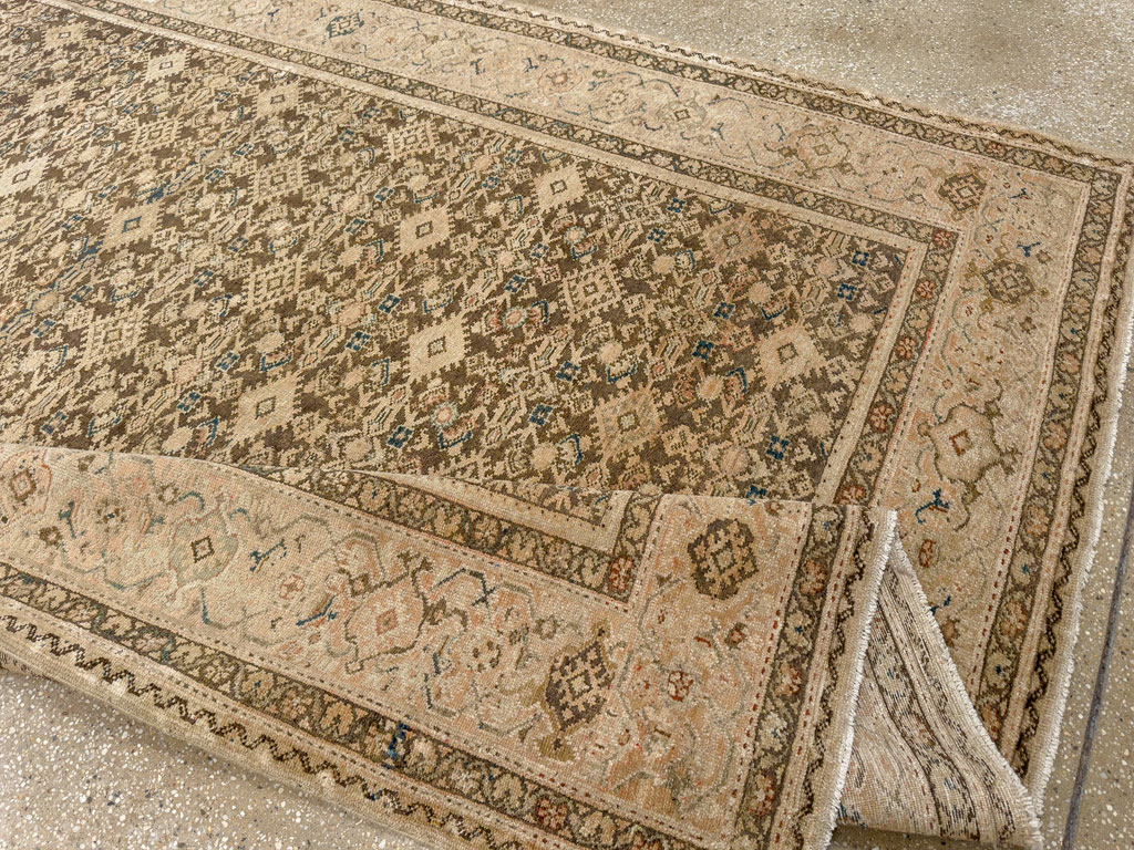 Antique Persian Malayer Gallery Carpet, No.17318 - Galerie Shabab