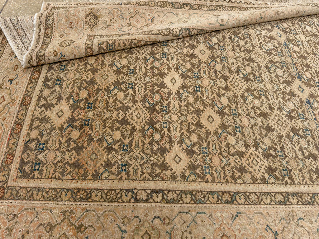Antique Persian Malayer Gallery Carpet, No.17318 - Galerie Shabab