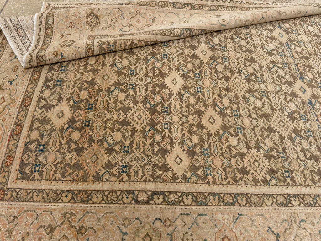 Antique Persian Malayer Gallery Carpet, No.17318 - Galerie Shabab
