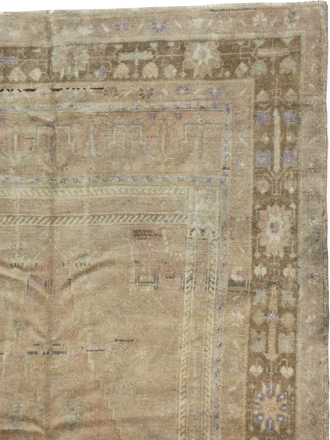 Antique Turkish Oushak Carpet, No.17323 - Galerie Shabab