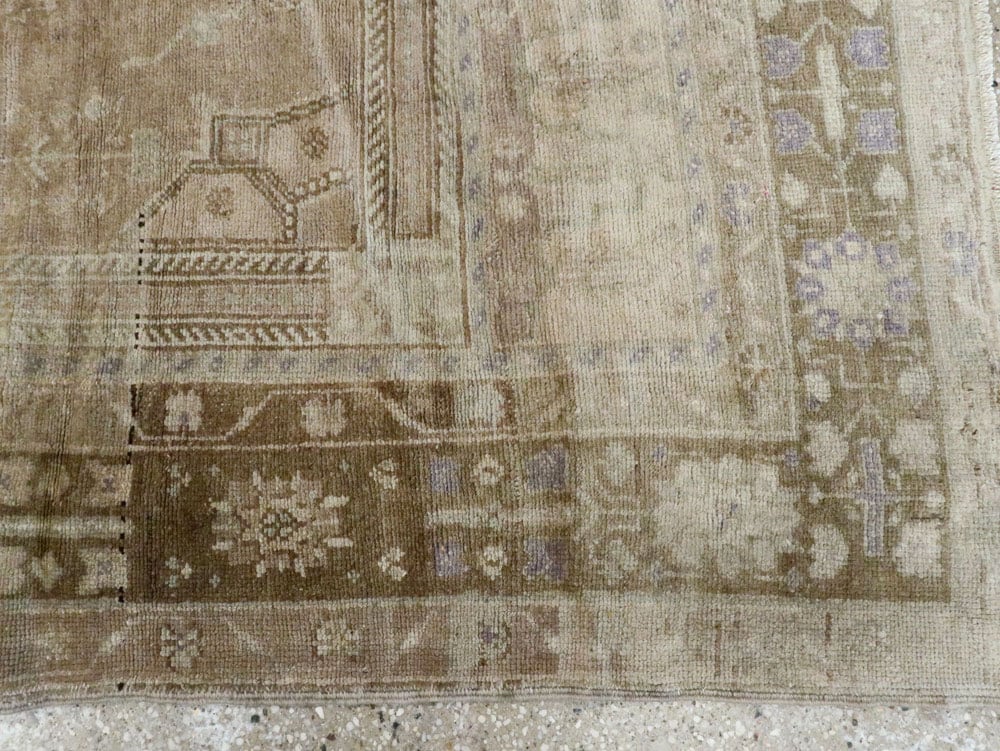 Antique Turkish Oushak Carpet, No.17323 - Galerie Shabab