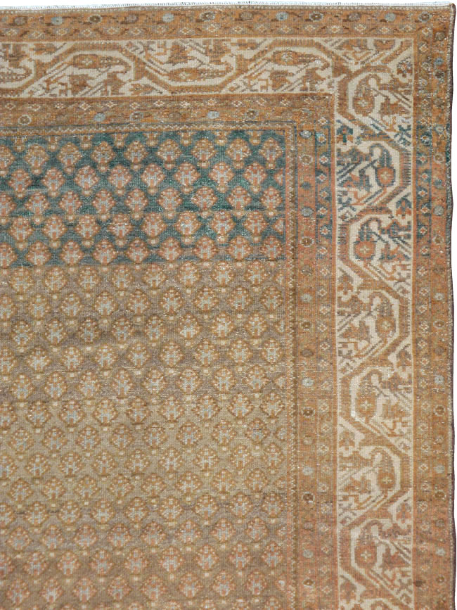 Vintage Persian Malayer Gallery Carpet, No.17326 - Galerie Shabab