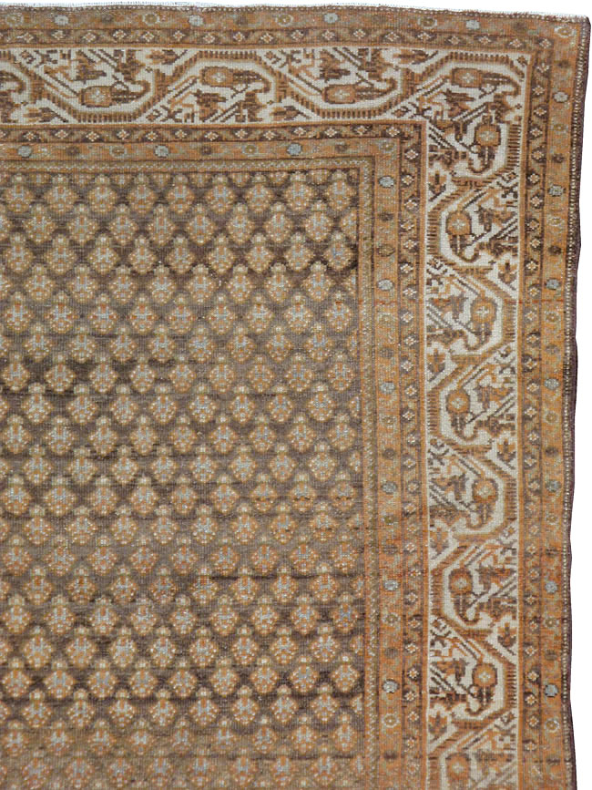 Vintage Persian Malayer Gallery Carpet, No.17326 - Galerie Shabab