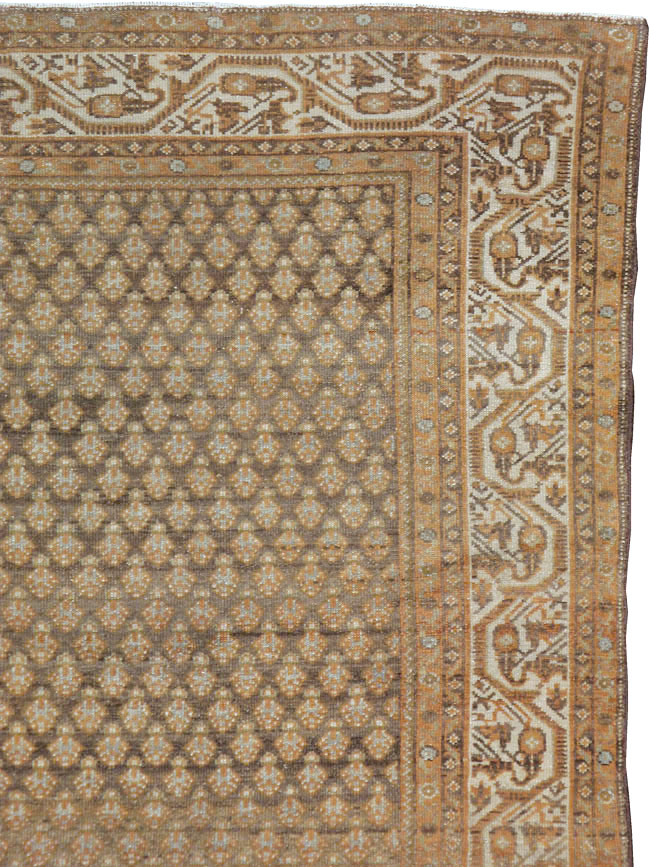 Vintage Persian Malayer Gallery Carpet, No.17326 - Galerie Shabab