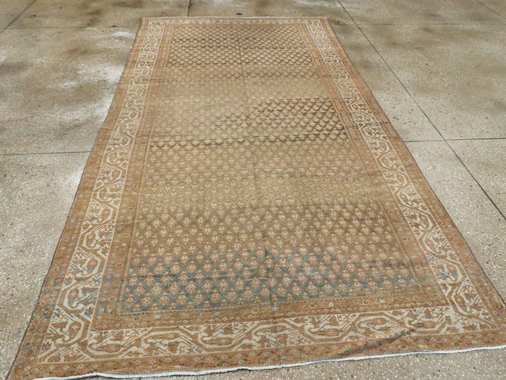 Vintage Persian Malayer Gallery Carpet, No.17326 - Galerie Shabab