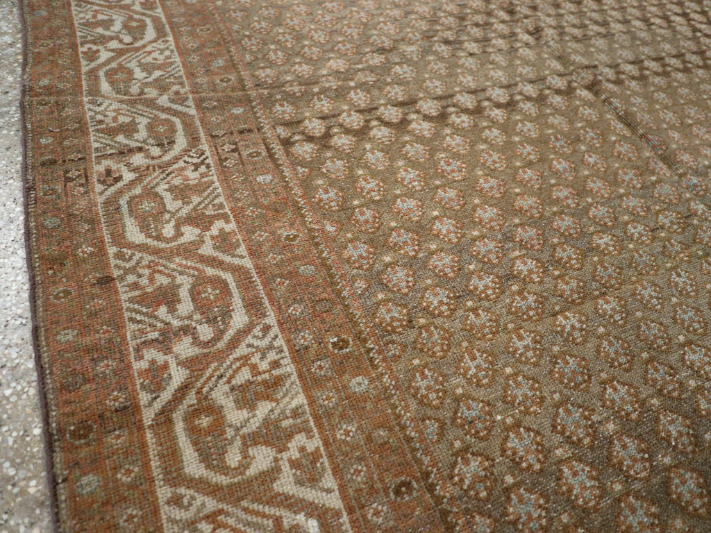 Vintage Persian Malayer Gallery Carpet, No.17326 - Galerie Shabab