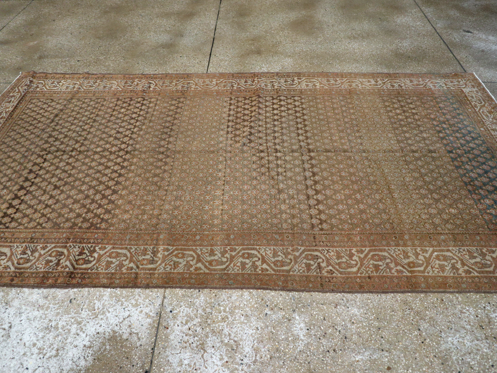 Vintage Persian Malayer Gallery Carpet, No.17326 - Galerie Shabab