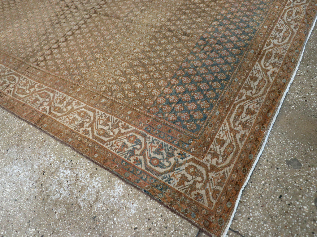 Vintage Persian Malayer Gallery Carpet, No.17326 - Galerie Shabab