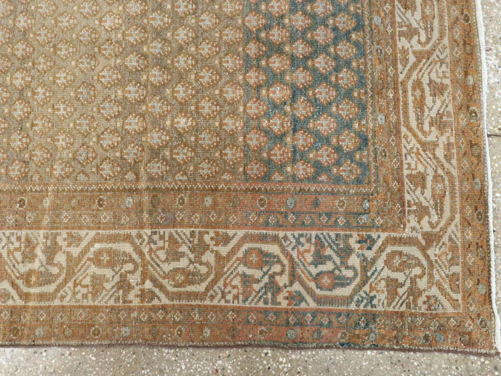 Vintage Persian Malayer Gallery Carpet, No.17326 - Galerie Shabab