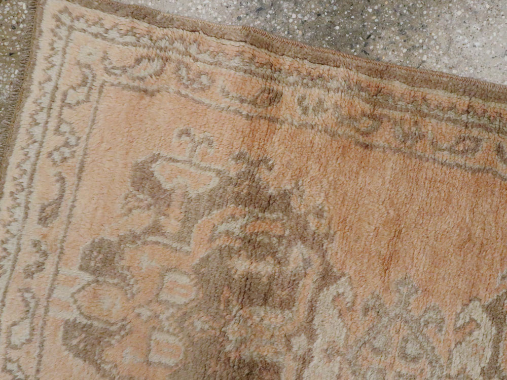 Vintage Turkish Oushak Runner, No.17330 - Galerie Shabab