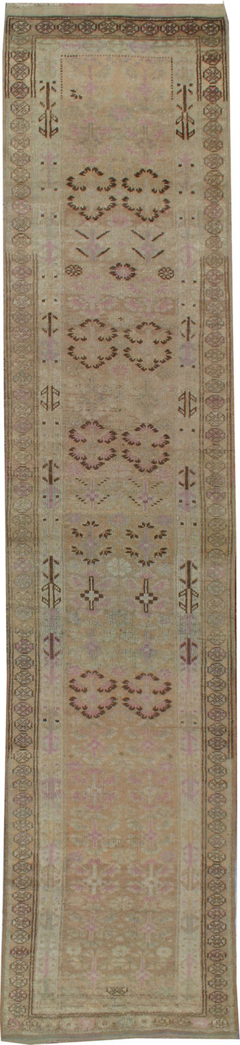 Antique Oushak Runner, No.17333 - Galerie Shabab