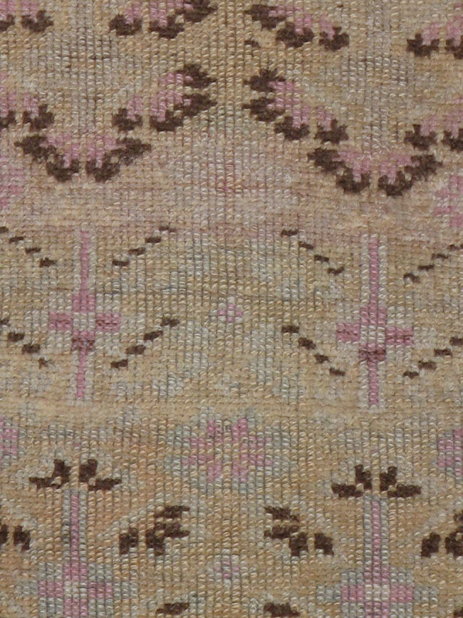 Antique Oushak Runner, No.17333 - Galerie Shabab
