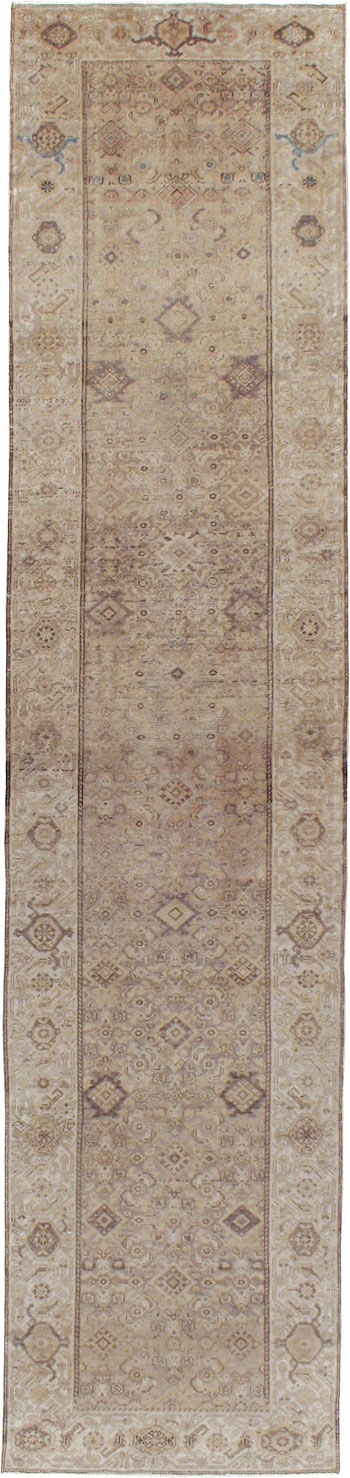 Vintage Persian Malayer Runner, No.17335 - Galerie Shabab