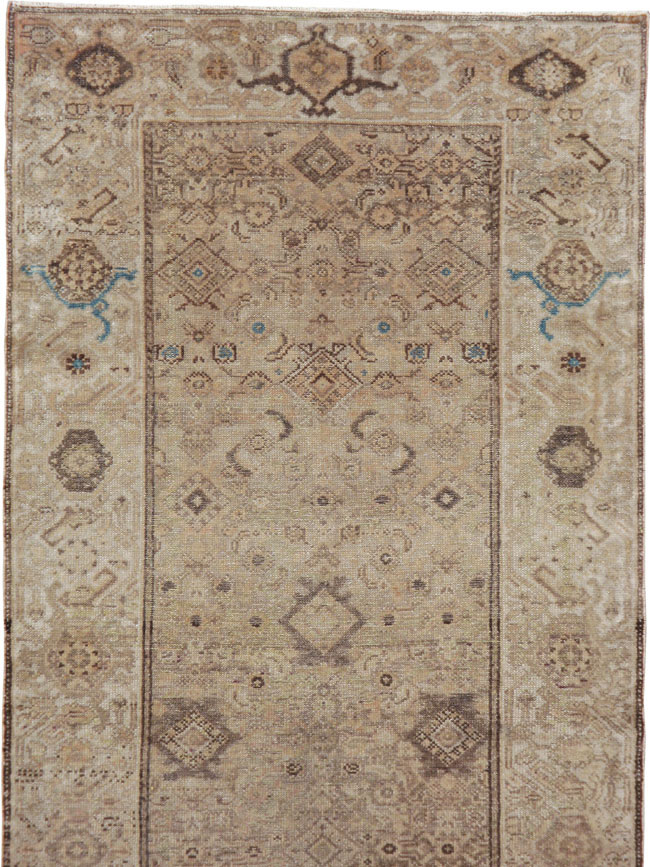 Vintage Persian Malayer Runner, No.17335 - Galerie Shabab