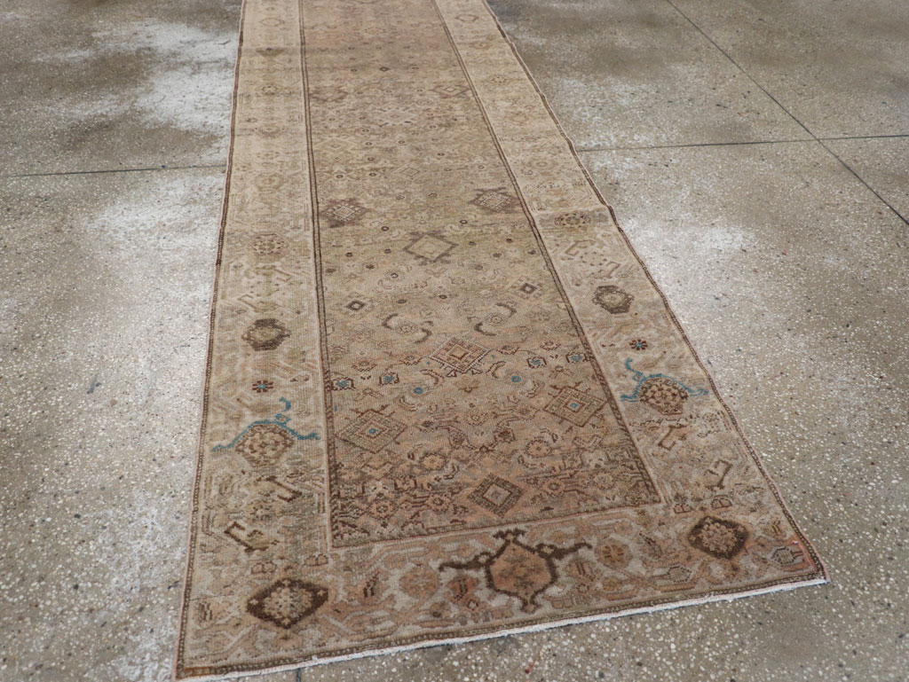 Vintage Persian Malayer Runner, No.17335 - Galerie Shabab