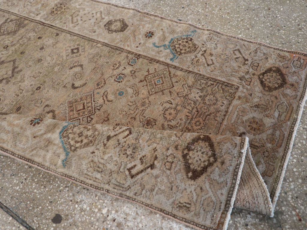 Vintage Persian Malayer Runner, No.17335 - Galerie Shabab