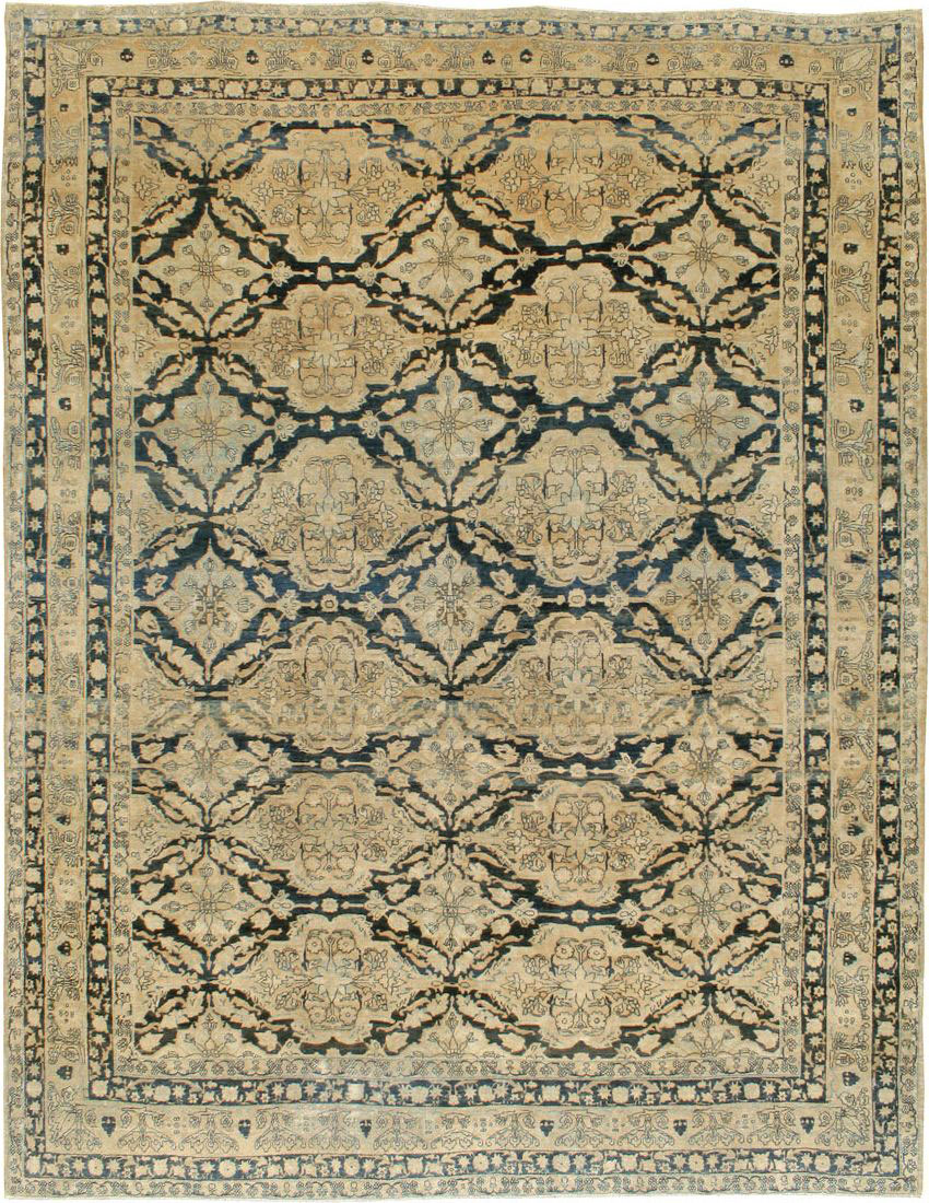 Antique Lavar Kerman Carpet, No.17360 - Galerie Shabab