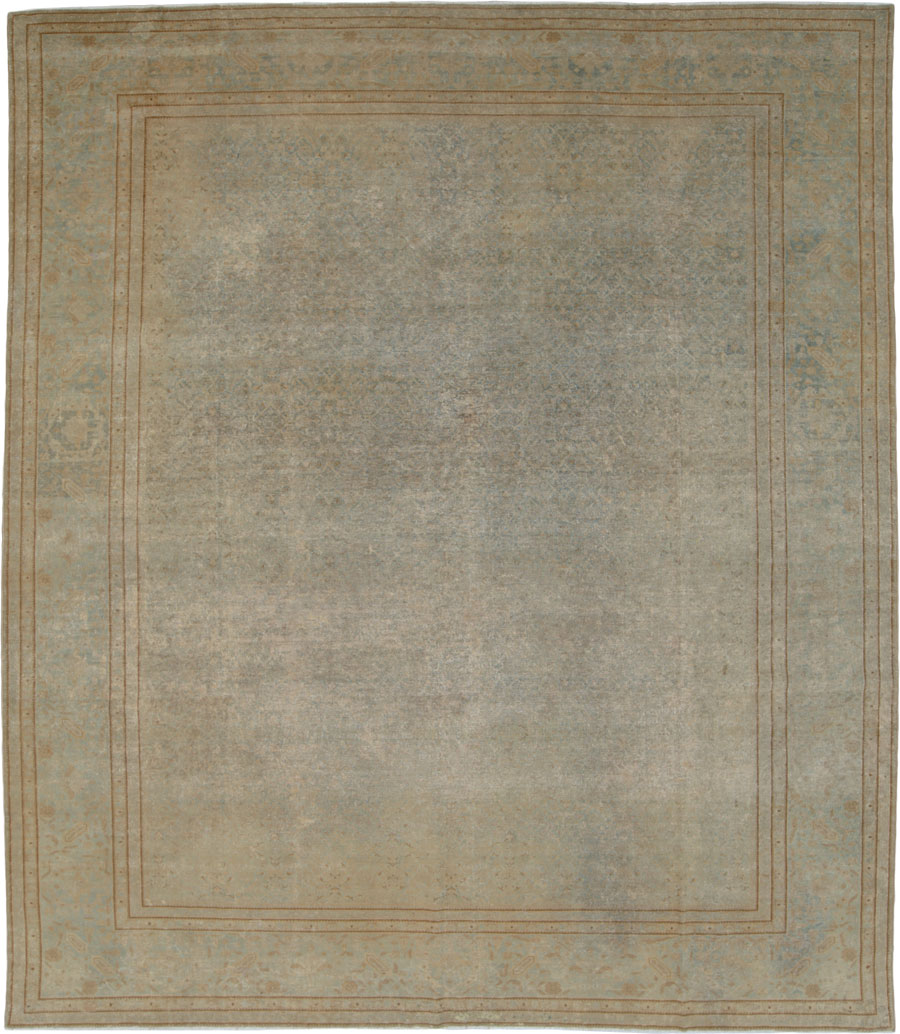 Antique Persian Senneh Tabriz Carpet, No.17362 - Galerie Shabab