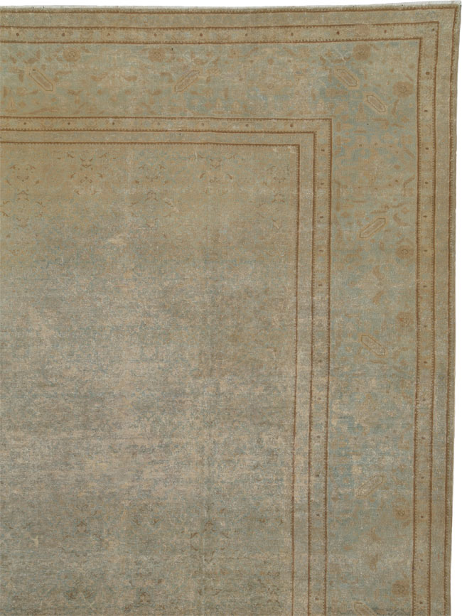 Antique Persian Senneh Tabriz Carpet, No.17362 - Galerie Shabab