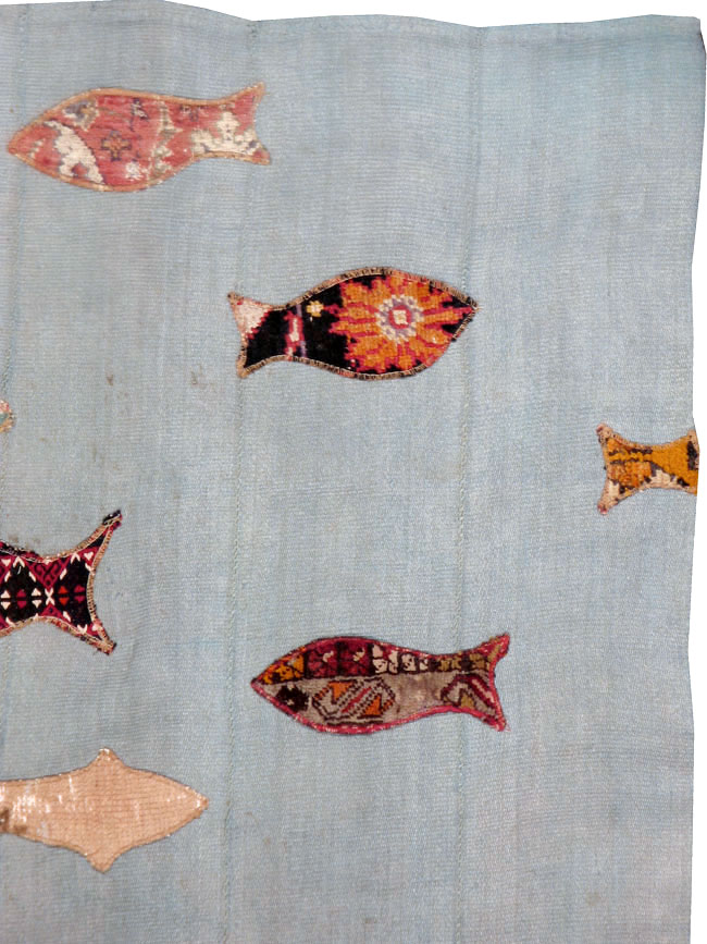 Contemporary Turkish Kilim Accent Rug, No.17367 - Galerie Shabab