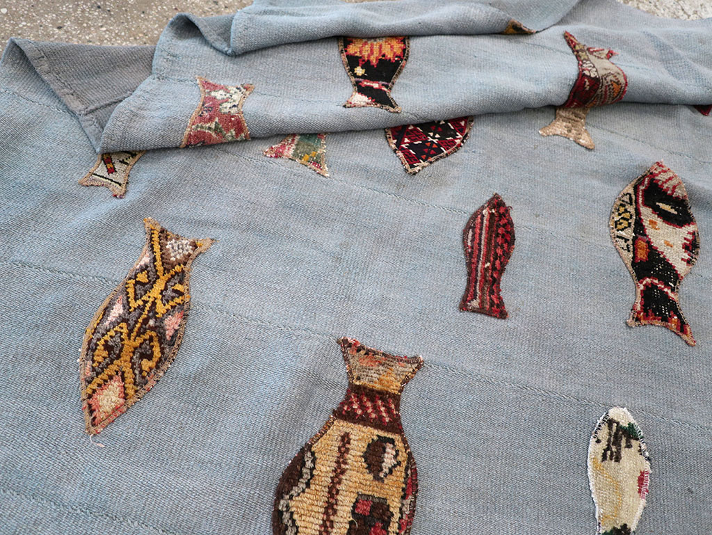 Contemporary Turkish Kilim Accent Rug, No.17367 - Galerie Shabab