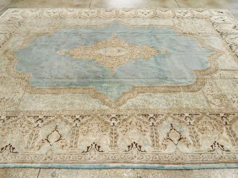 Vintage Persian Kerman Carpet, No.17368 - Galerie Shabab