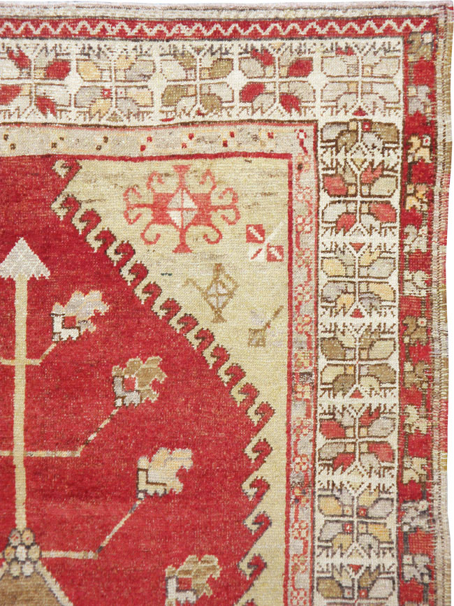 Antique Oushak Carpet, No.17376 - Galerie Shabab