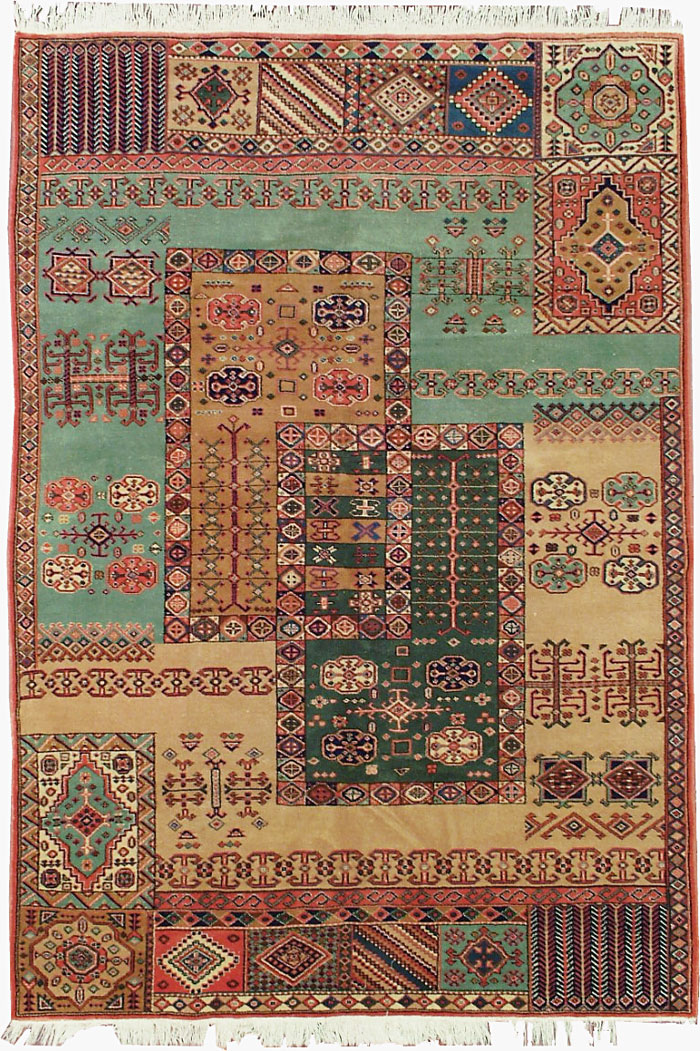 Vintage Turkish Anatolian Carpet, No.17378 - Galerie Shabab