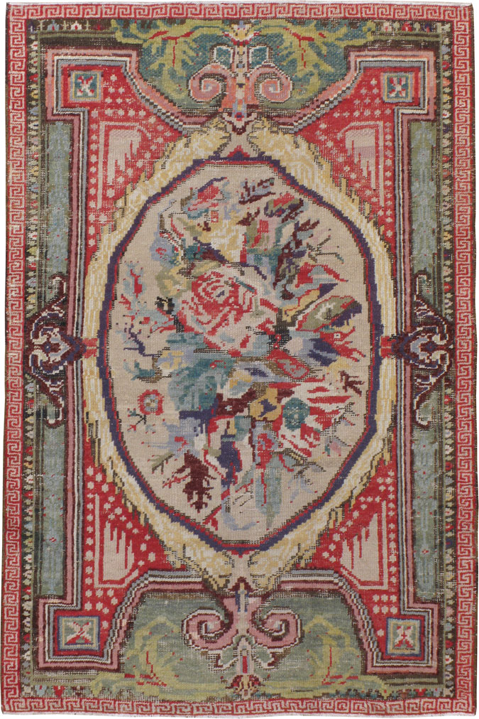 Antique Ghiordes Rug, No.17393 - Galerie Shabab