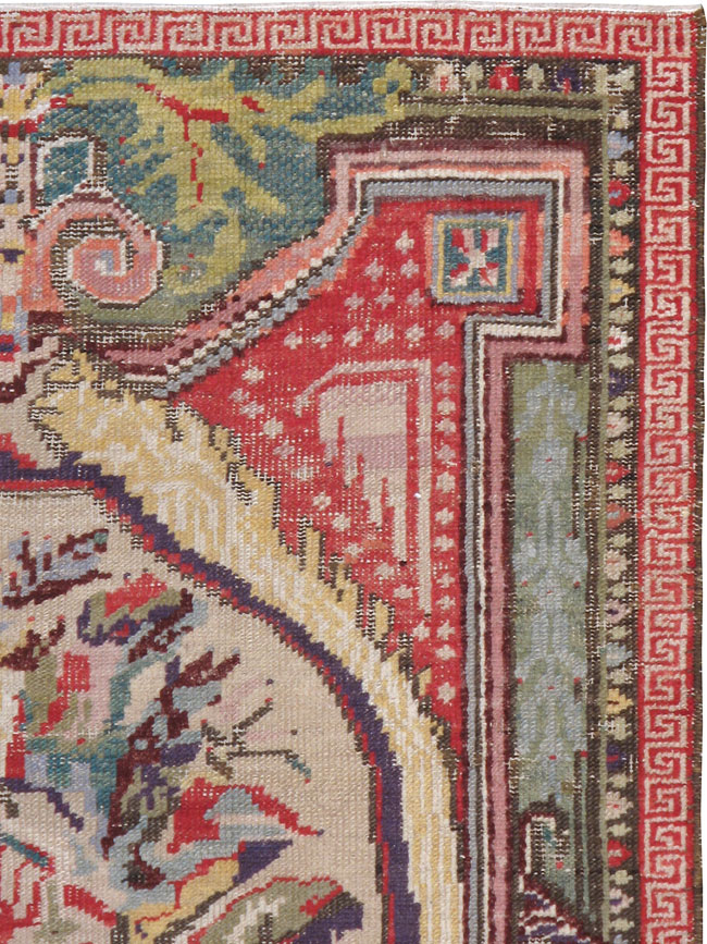 Antique Ghiordes Rug, No.17393 - Galerie Shabab