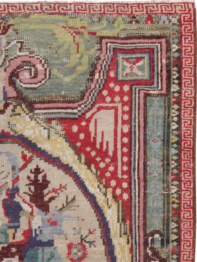 Antique Ghiordes Rug, No.17393 - Galerie Shabab