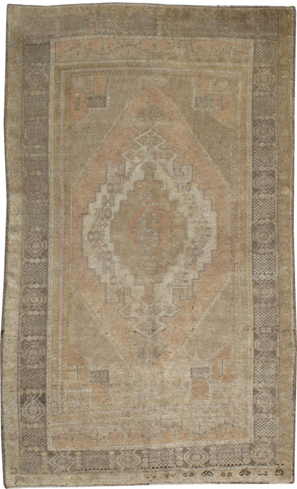 Antique Oushak Rug, No.17398 - Galerie Shabab