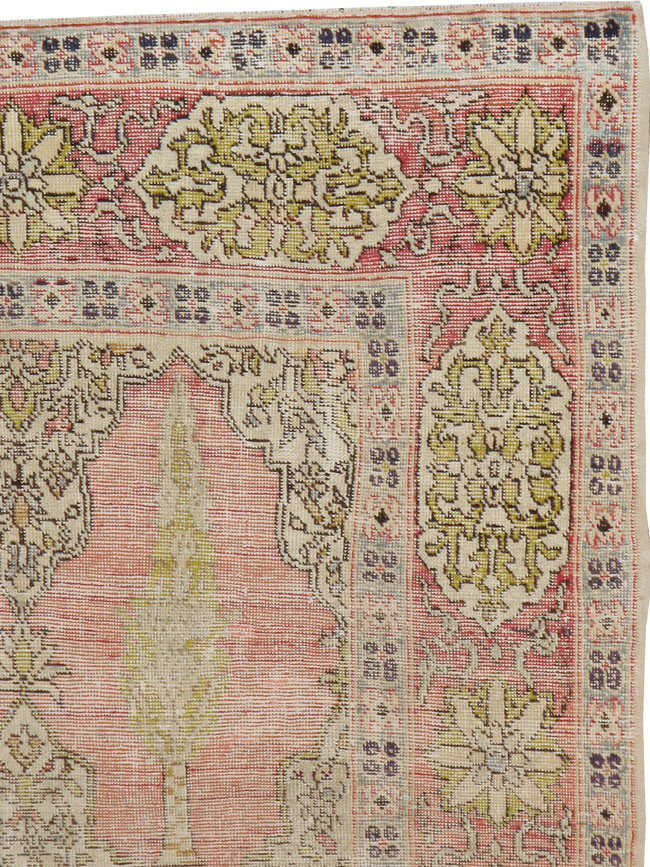 Antique Turkish Ghiordes Rug, No.17399 - Galerie Shabab