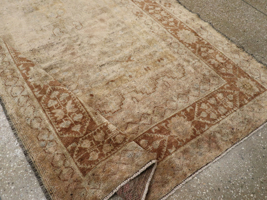 Antique Turkish Oushak Rug, No.17412 - Galerie Shabab