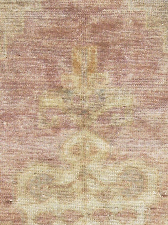 Vintage Turkish Oushak Rug, No.17421 - Galerie Shabab