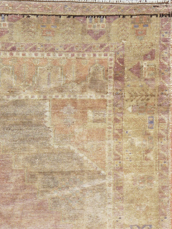 Vintage Turkish Oushak Rug, No.17421 - Galerie Shabab