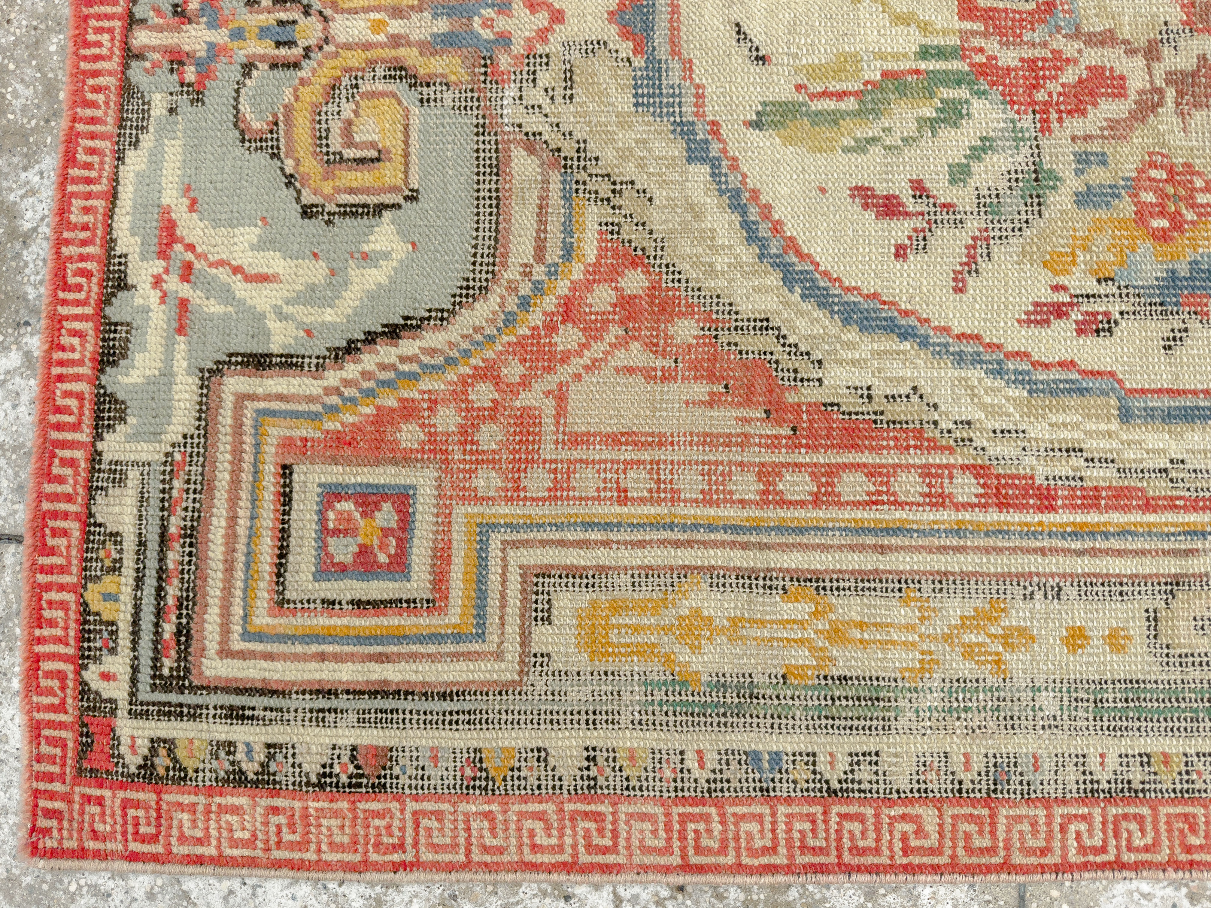 Antique Turkish Ghiordes Rug, No.17427 - Galerie Shabab