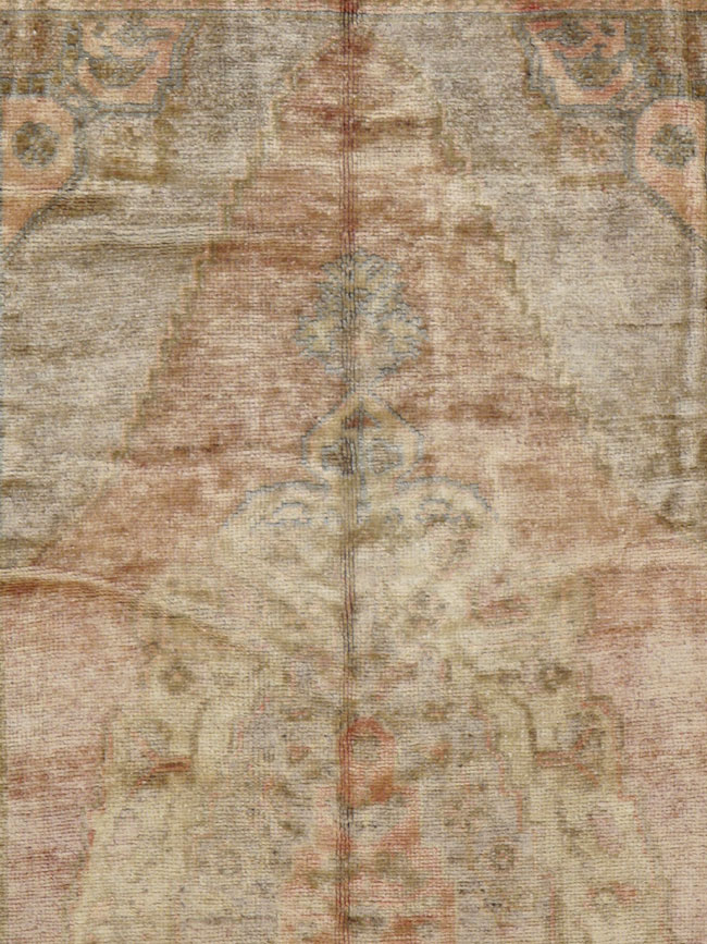 Vintage Turkish Oushak Rug, No.17436 - Galerie Shabab